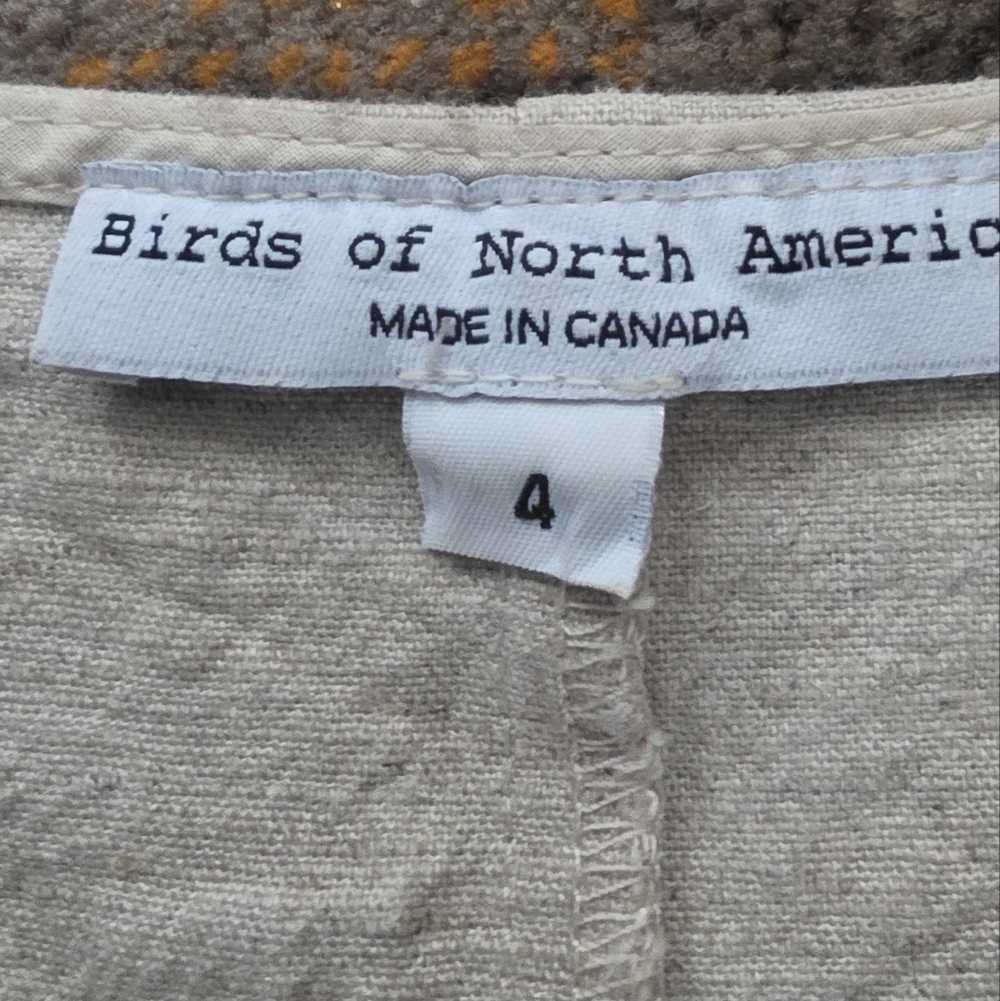 Birds Of North America Tropicbird Linen Blend Jumpsuit - Picture 4 of 8